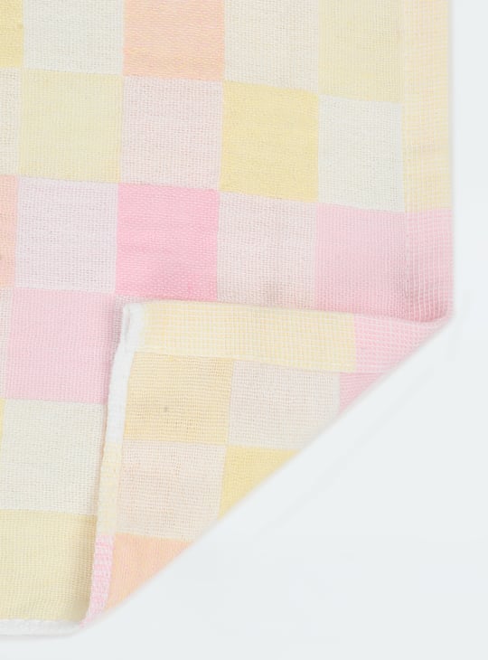 Women Checked Handkerchief - Pack of 4