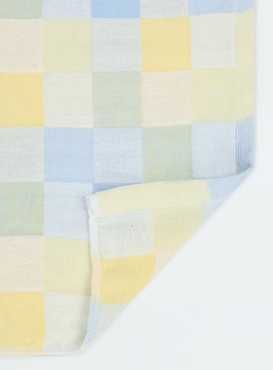 Women Checked Handkerchief - Pack of 4