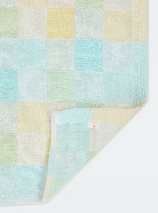 Women Checked Handkerchief - Pack of 4