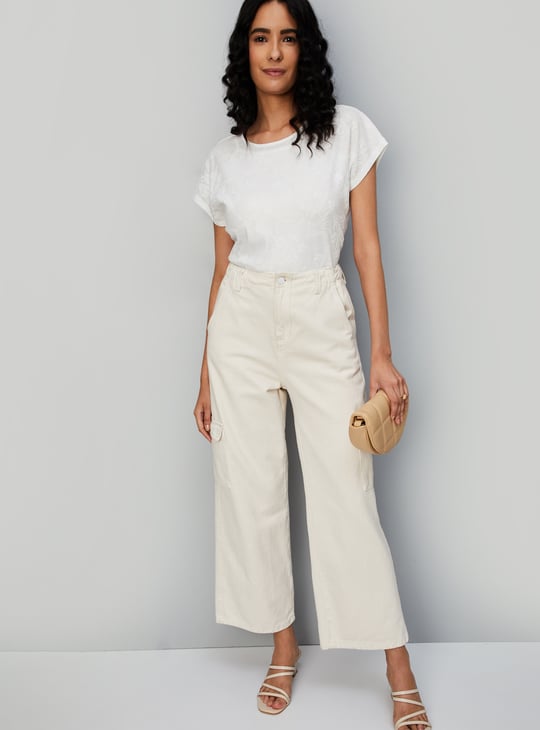 Women Textured Top with Camisole