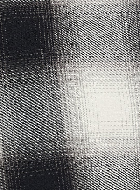 URB_N Men Regular Fit Checked Shirt