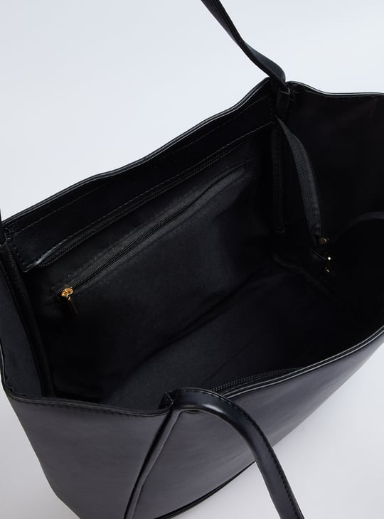 Women Solid Tote Bag