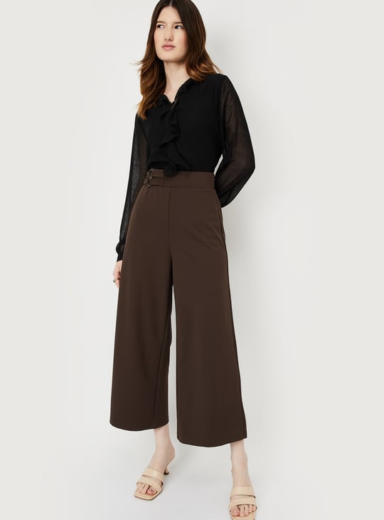 Women Ruffle Detail Top