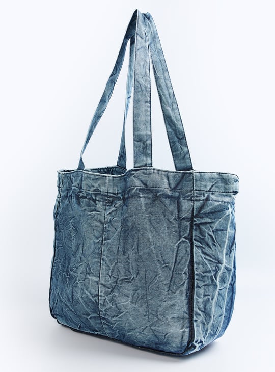 Women Denim Shopper Bag