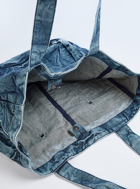 Women Denim Shopper Bag
