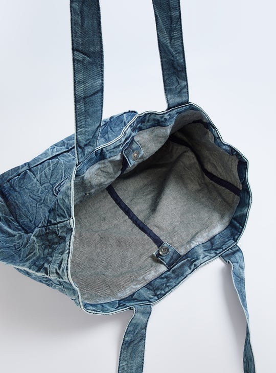 Women Denim Shopper Bag