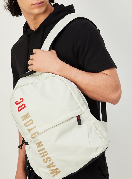 Men Printed Backpack