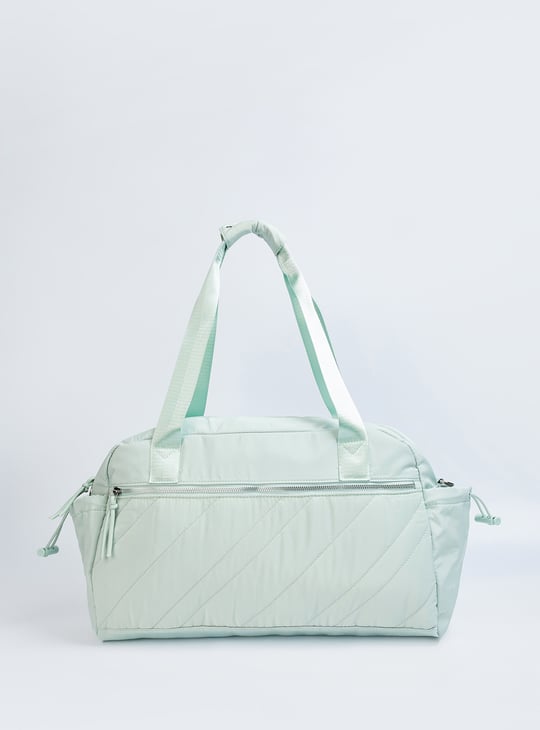 Women Quilted Duffle Bag