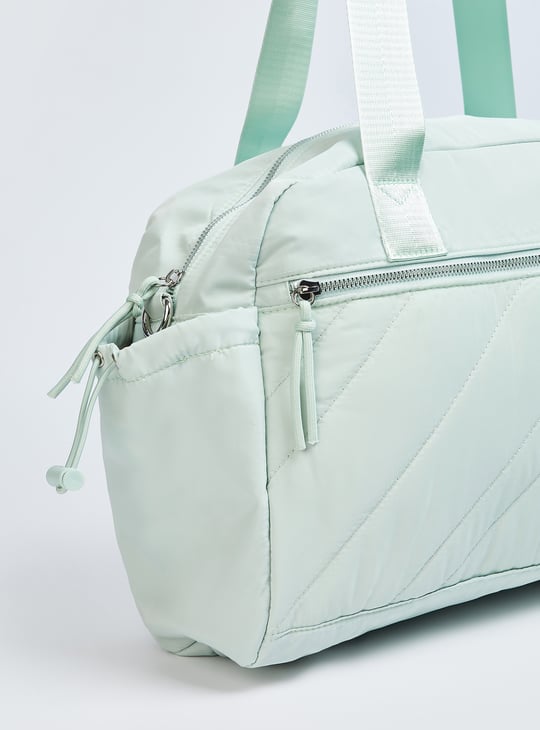 Women Quilted Duffle Bag