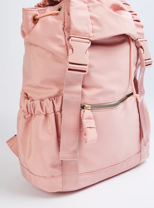 Women Solid Backpack