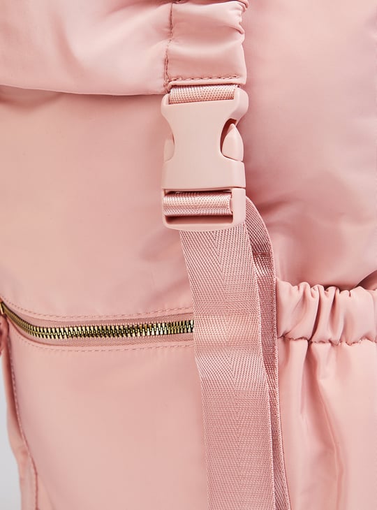 Women Solid Backpack