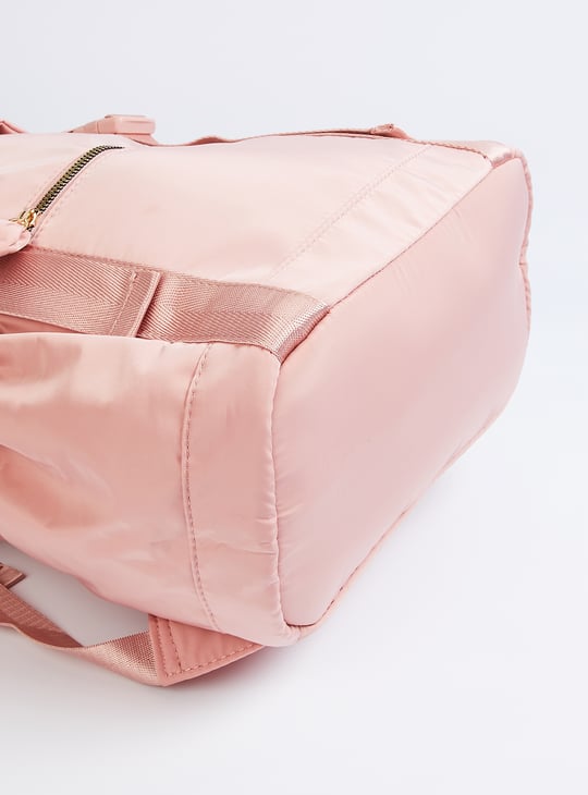 Women Solid Backpack
