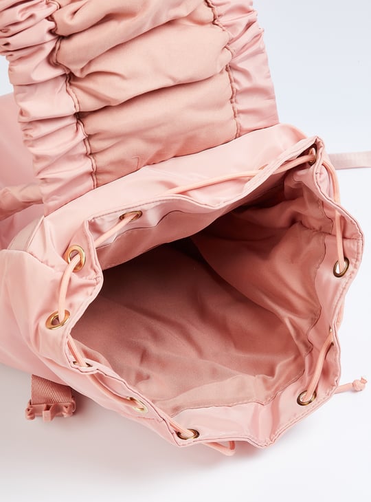 Women Solid Backpack