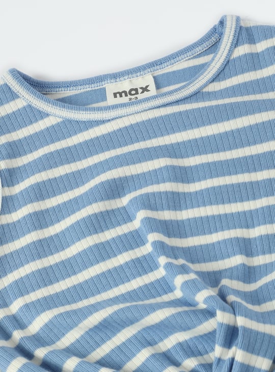 Girls Striped Twisted Tank Top