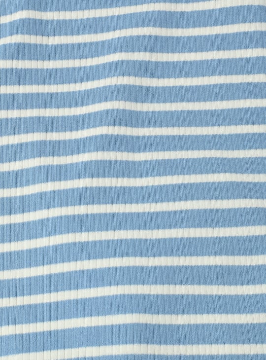 Girls Striped Twisted Tank Top