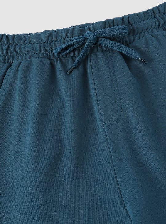 Boys Solid Cargo Joggers