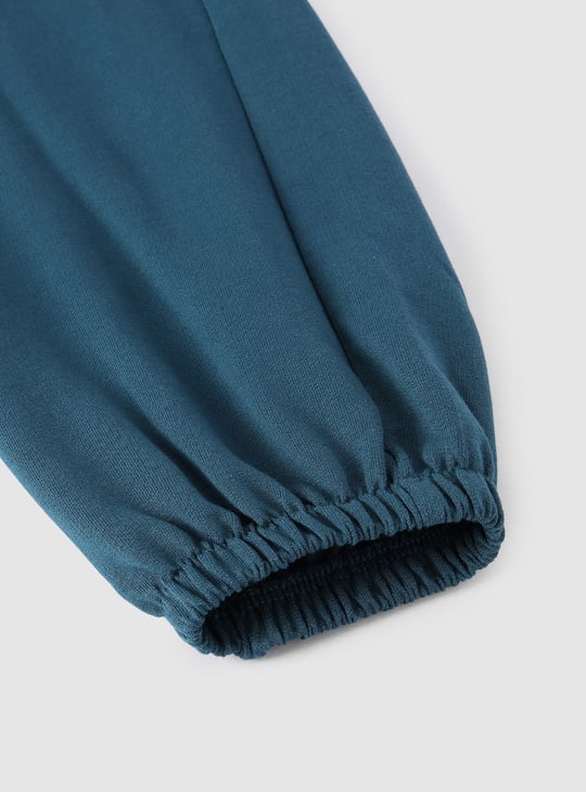 Boys Solid Cargo Joggers