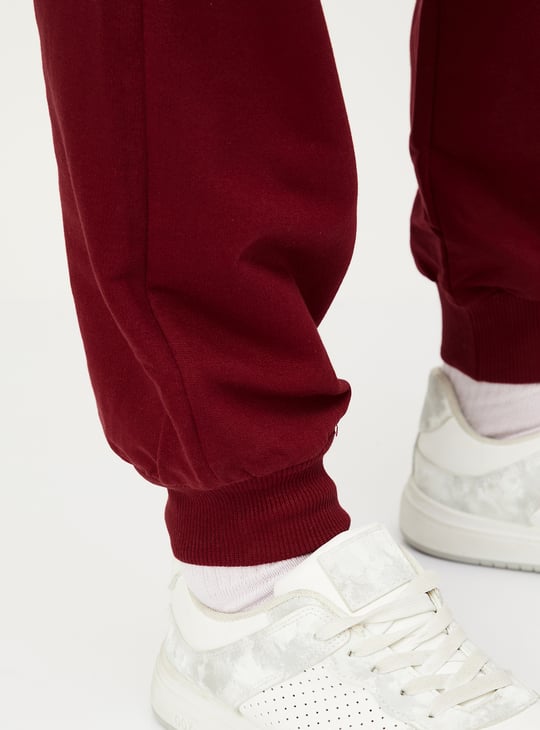 Boys Solid Cargo Joggers