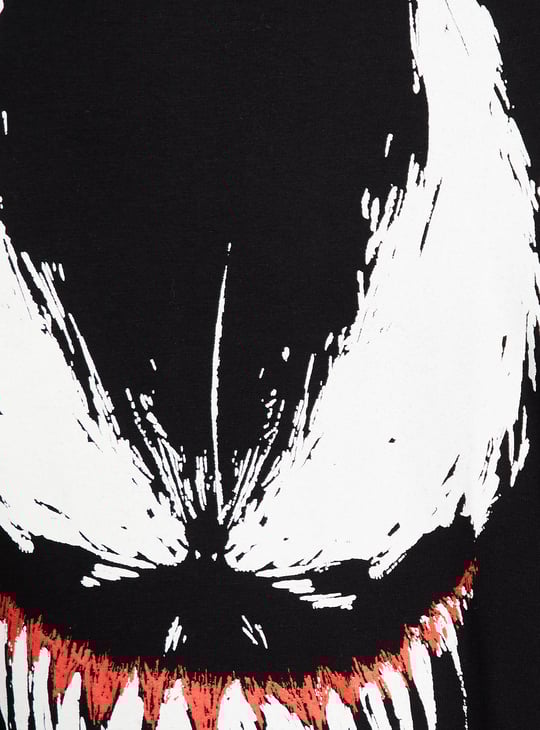 Boys Oversized Venom Printed T-shirt