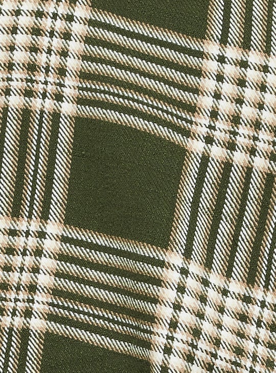 URB_N Men Relaxed Fit Checked Shacket