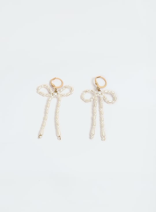 Women Beaded Drop Earrings