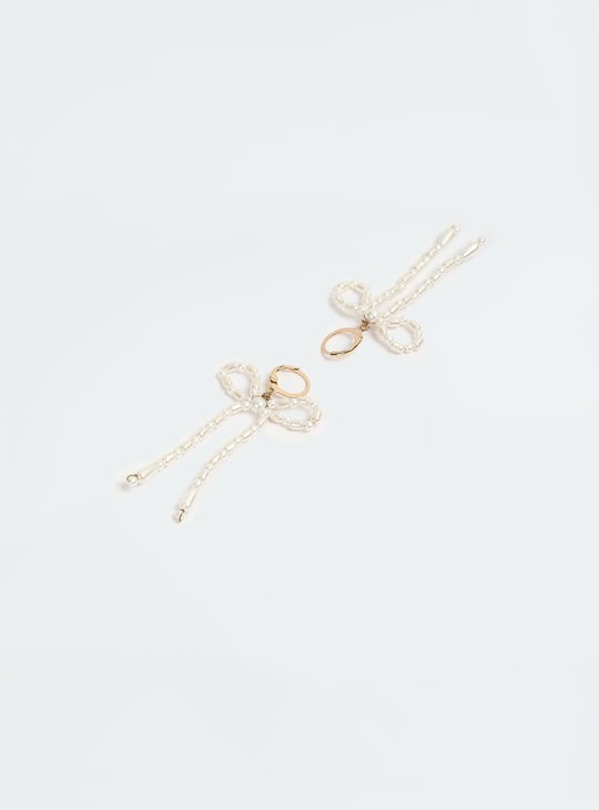 Women Beaded Drop Earrings