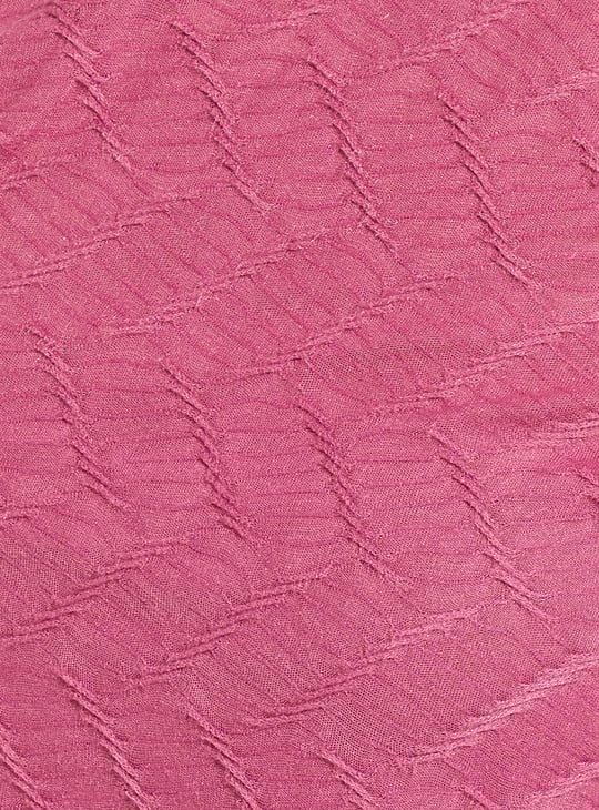 ALAYA F x URB_N Women Textured High Neck Top