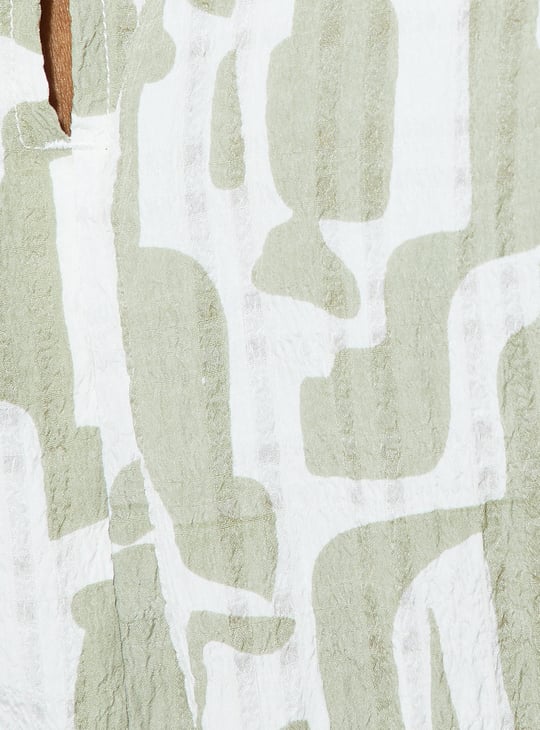 URB_N Women Printed Crop Top