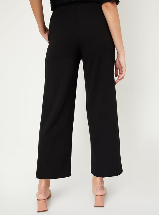 Women Knitted Flared Pants