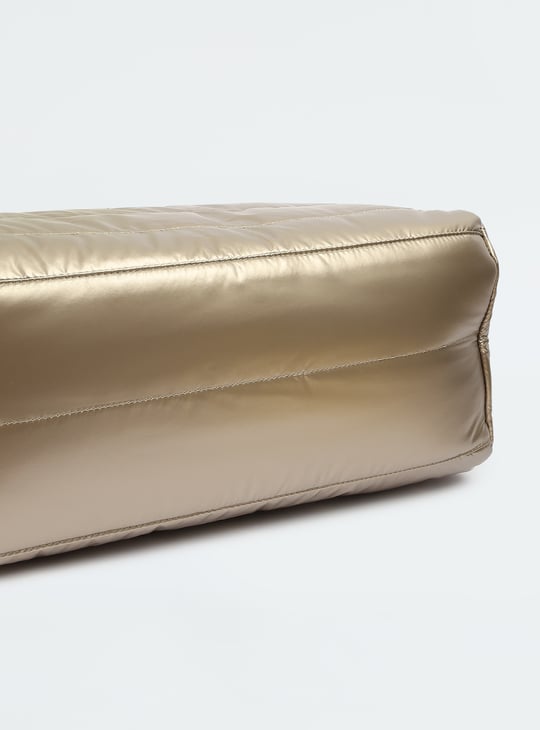 Women Metallic Duffle Bag