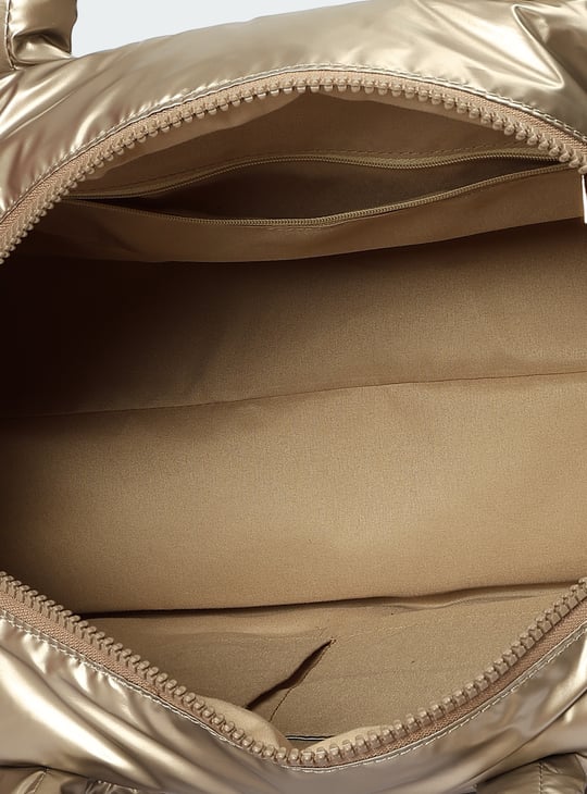 Women Metallic Duffle Bag