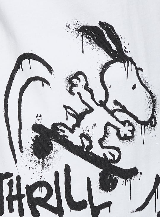 URB_N Women Snoopy Printed T-shirt