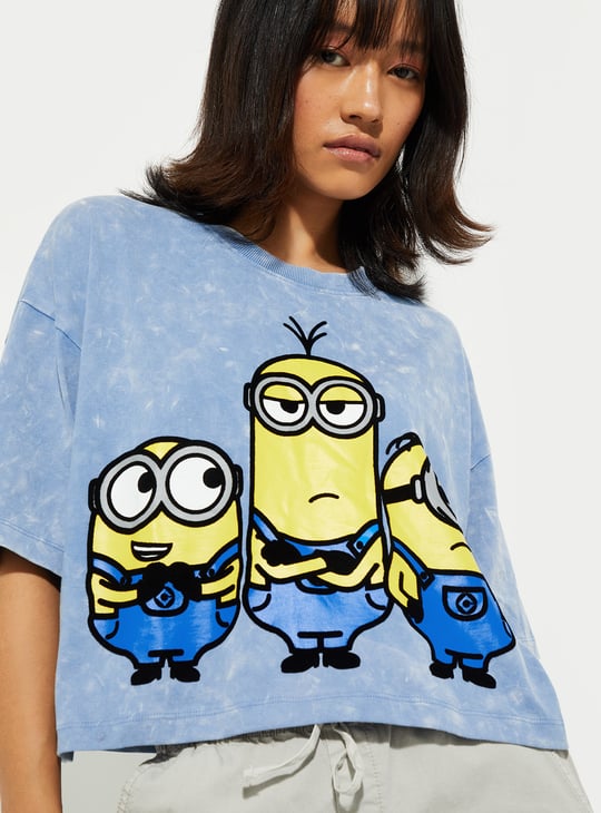 URB N Women Minion Printed T shirt