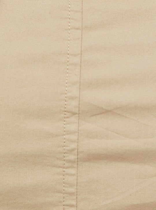 URB_N Women Solid Utility Mini Skirt