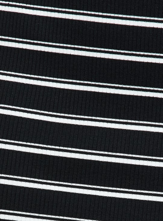 URB_N Women Striped Bodycon Dress