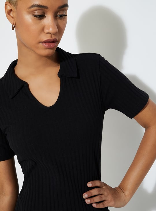 URB_N Women Ribbed Bodycon Dress