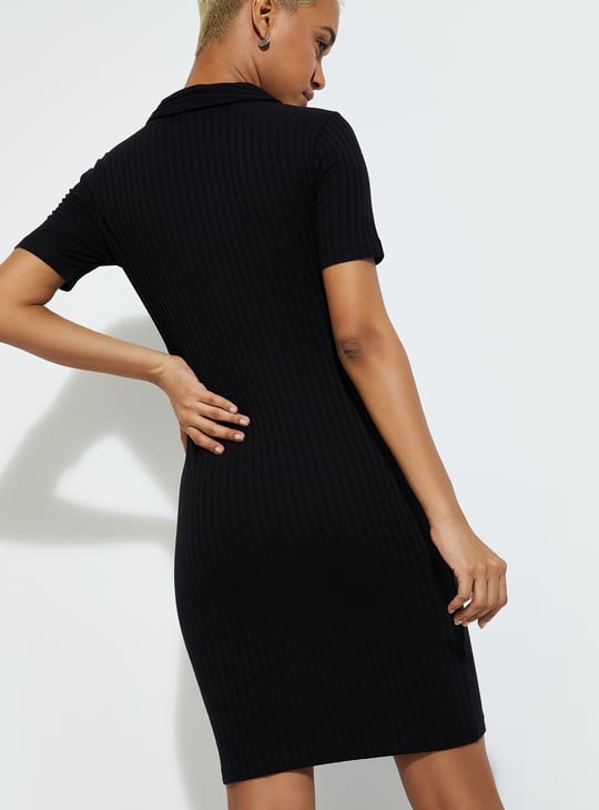 URB_N Women Ribbed Bodycon Dress