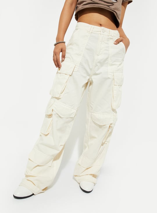 ALAYA F x URB_N Women Practical Cargo Trousers