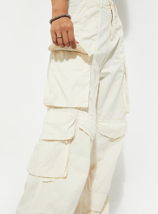ALAYA F x URB_N Women Practical Cargo Trousers