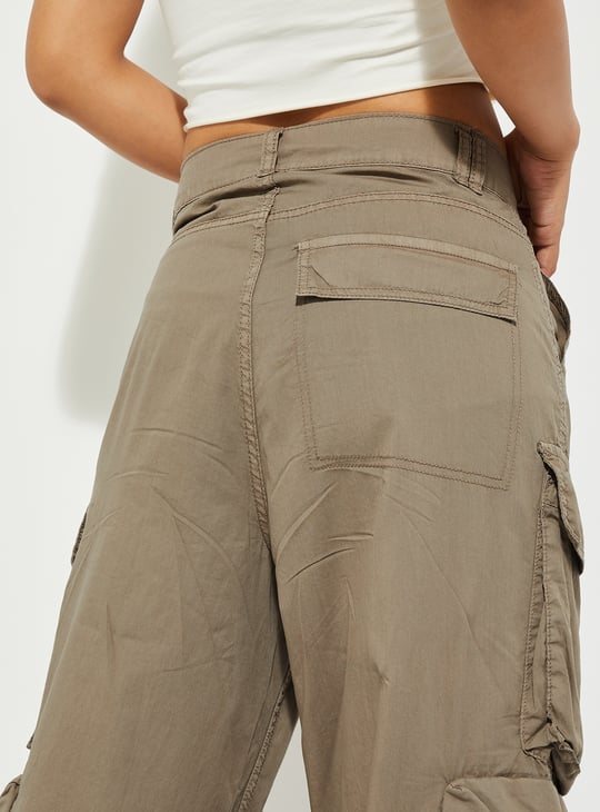 ALAYA F x URB_N Women Practical Cargo Trousers