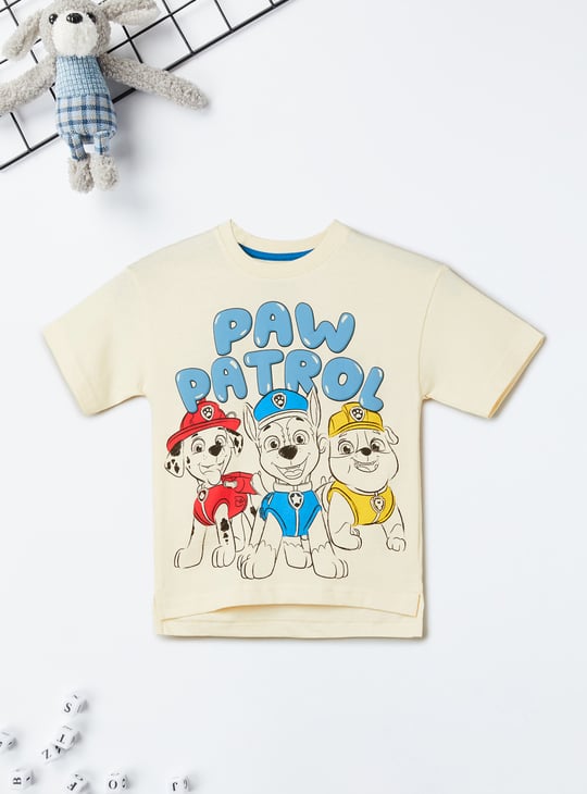 Boys Paw Patrol Print T-shirt