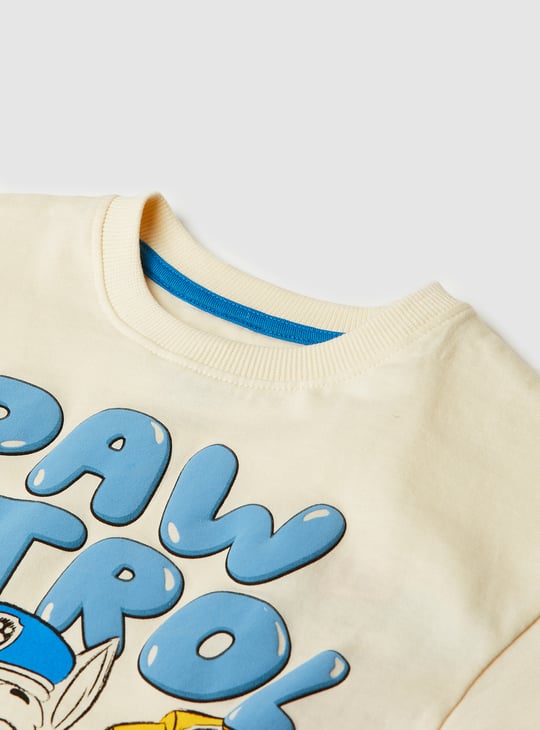Boys Paw Patrol Print T-shirt