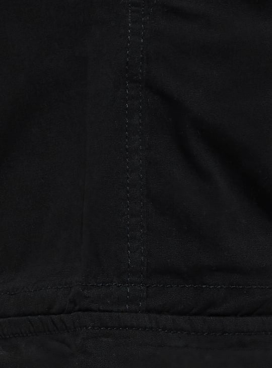 URB_N Men Relaxed Fit Parachute Cargo Pants