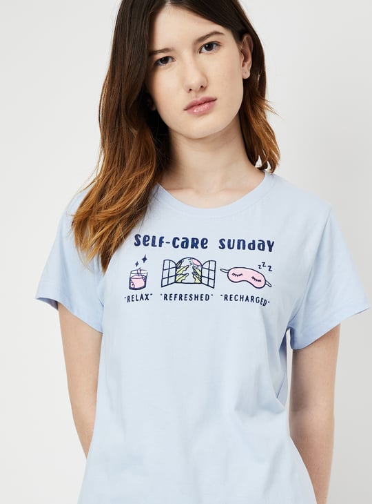 Women Printed Capri Set