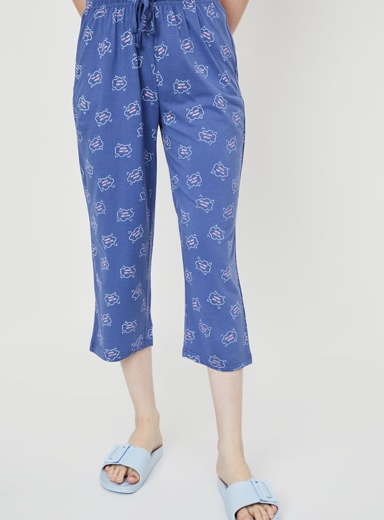 Women Printed Capri Set