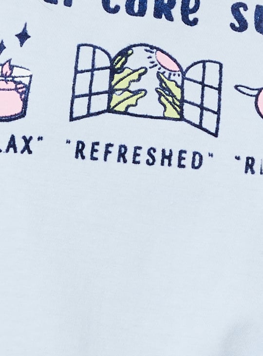 Women Printed Capri Set