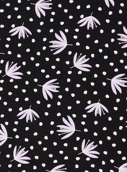 Women Printed Knit Nightgown