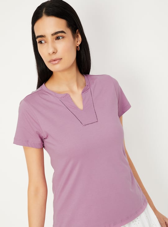 Women Solid T-shirt