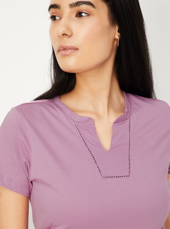 Women Solid T-shirt