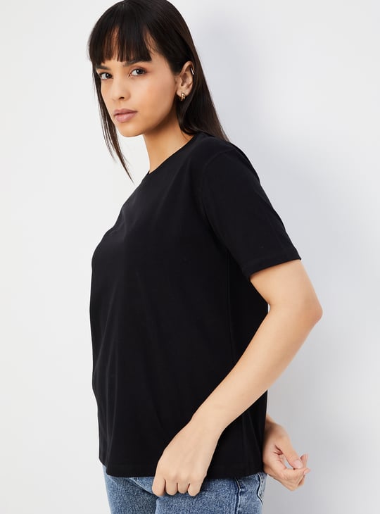 Women Solid T-shirt